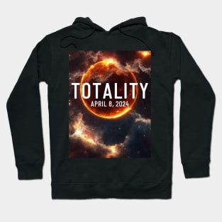 Total Solar Eclipse Totality April 8, 2024 Great American Eclipse Hoodie